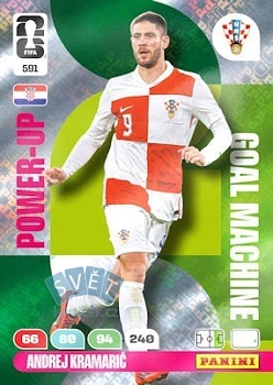 Andrej Kramaric Croatia Panini FIFA World Cup 2026 Adrenalyn XL Goal Machines #591
